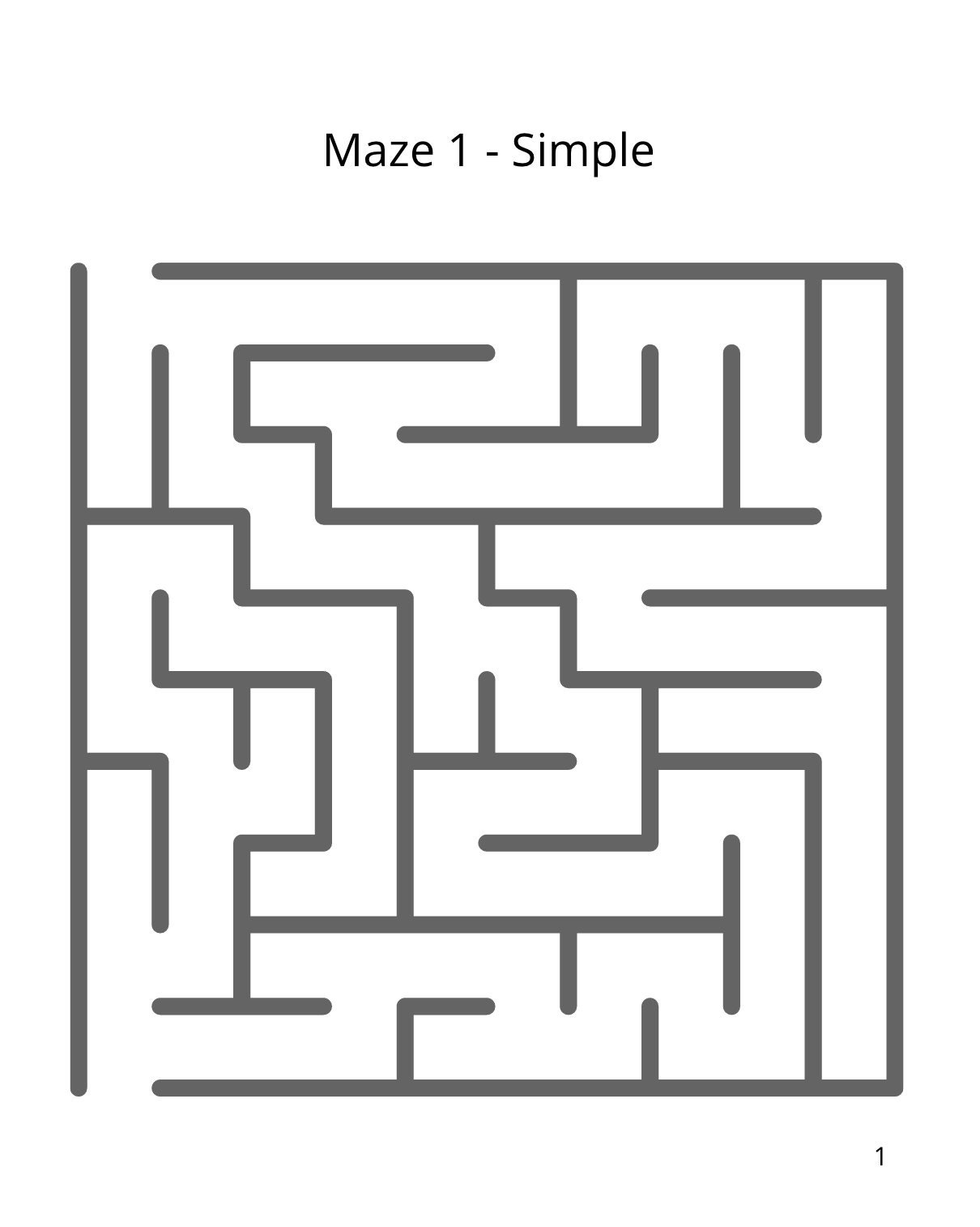 Easy Maze Puzzle Template Using Canva Etsy Easy Maze Puzzle Template Using Canva Etsy