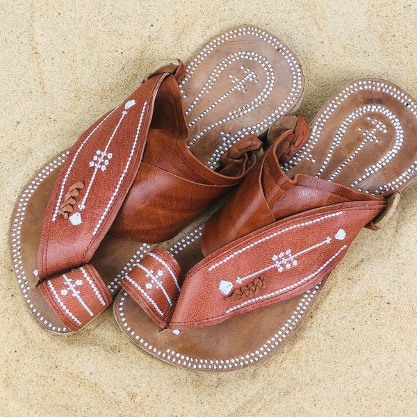 Men's leather sandals ~SandCruisers ~ Handmade Traditional Arabian Sandals ~ Great for Earthing, beaches, pools, parks, grass, and outdoors!