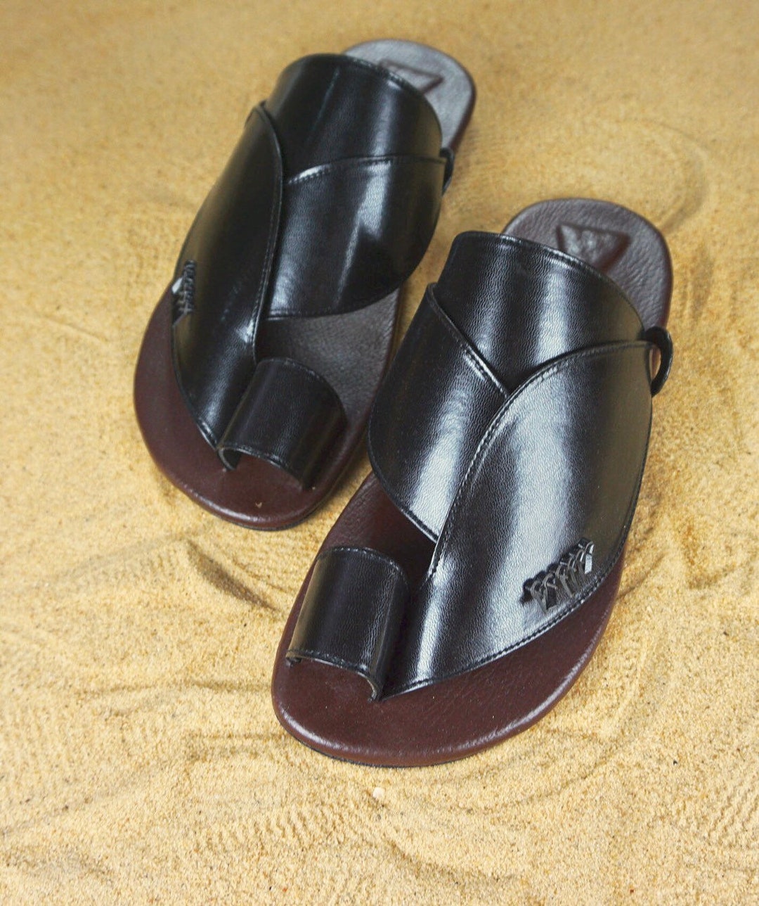 Men's Vegan Leather Sandals Sandcruisers traditional Arabian Sandals