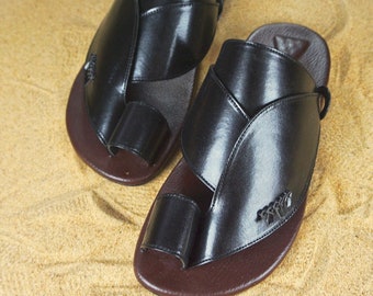 Arabic sandals genuine leather clearance