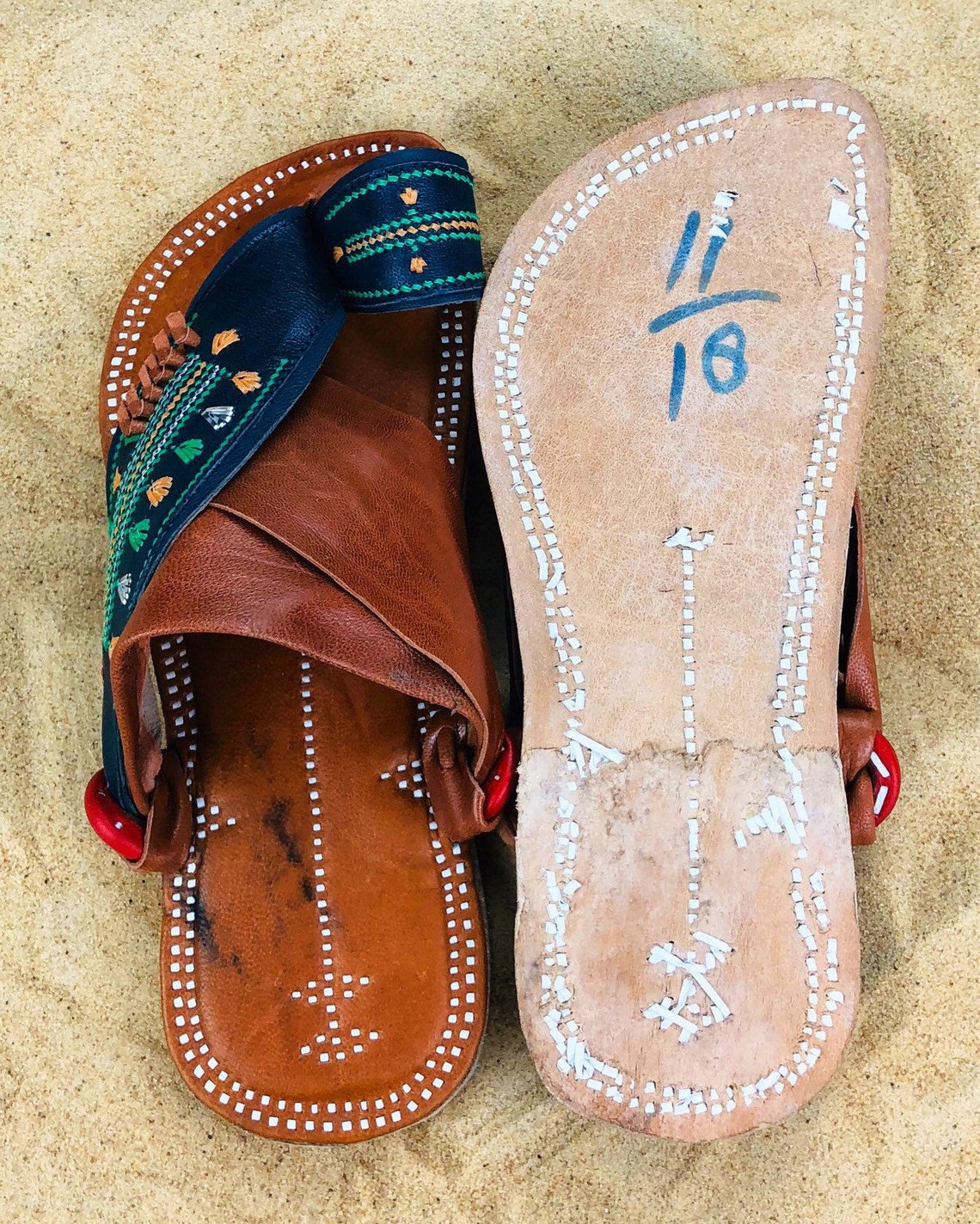custom made mens sandals