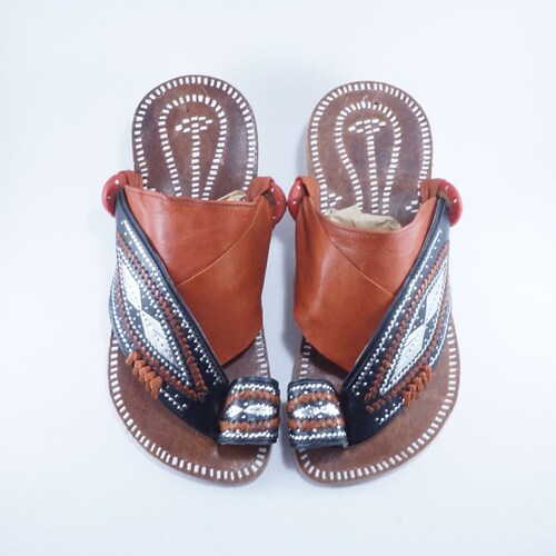 Men's Leather Sandals Handmade Earthing Sandals - Etsy