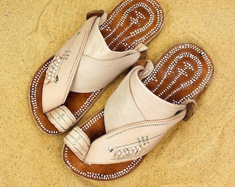 Womens leather sandals SandCruisers handmade Traditional Arabian sandals perfect for outdoors, pools, beaches, lakes, Earthing