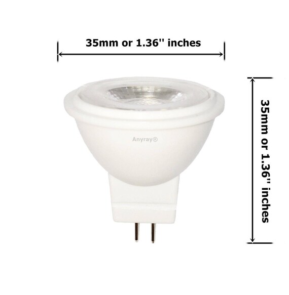 HALOGEN LIGHT BULB 12v MR11 10 watt ~ Fiber optic CHRISTMAS 12 VOLT 10w covered