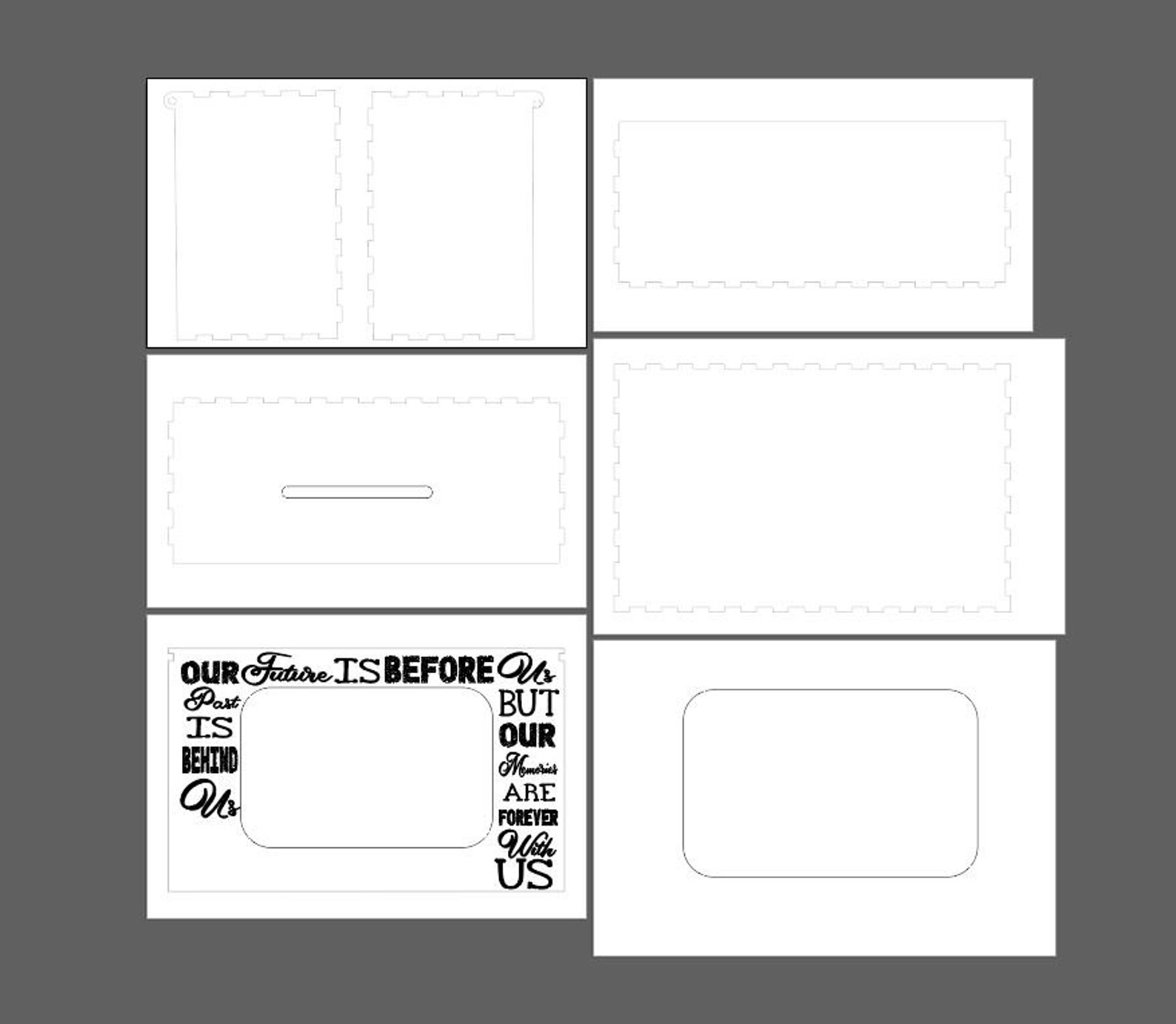 Download Graduation Card Box File SVG Glowforge ready Laser Cut ...