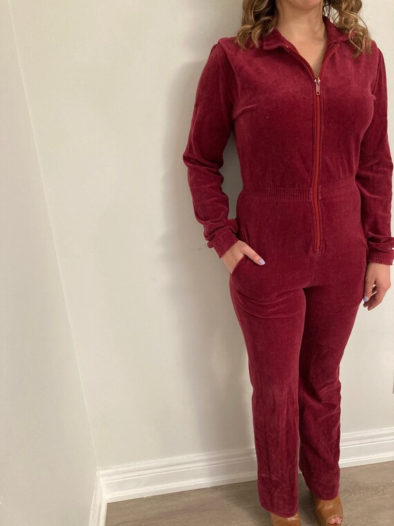 Vintage Velour Jumpsuit