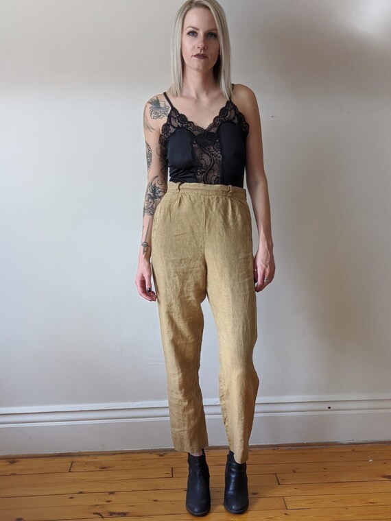 Vintage Linen Trousers
