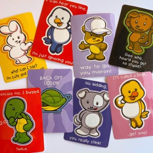 Vintage Animal Cuties automaatstickers
