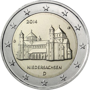 Commemorative coin 2 EUR Gemany - NIEDERSACHEN &quot;D&quot;