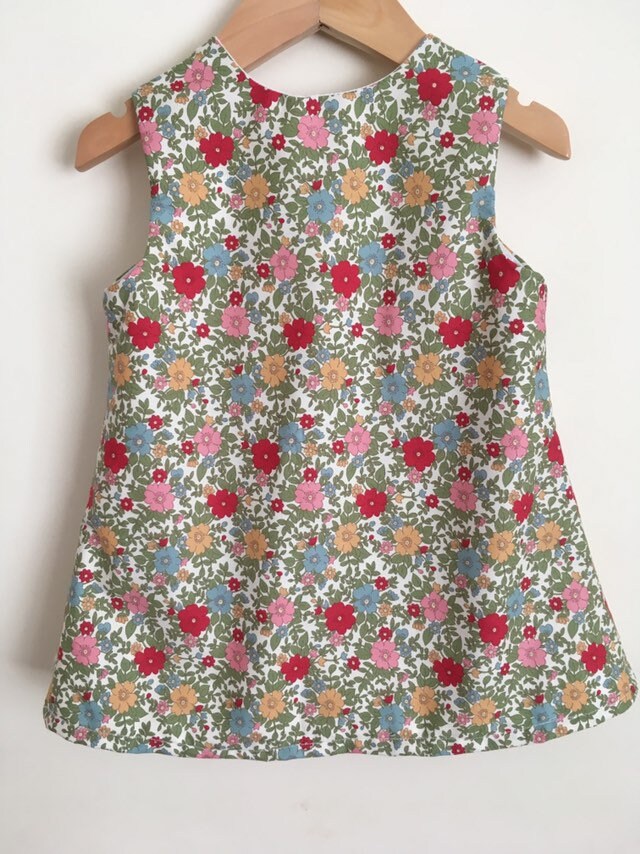 floral pinafore