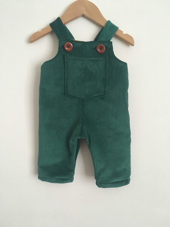 mustard dungarees baby