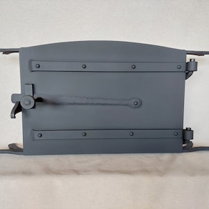Door for Pizza Bread Oven - Clay Brick and Mortar Oven - Farmhouse Bread Oven Door