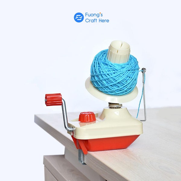 Manual yarn winder, Yarn Tool, Wool Yarn, Acrylic Yarn, Winding Machine for Tufting and Handcrafts