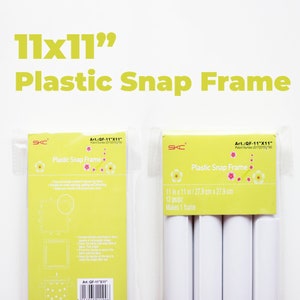 11x11&quot; Snap Frame for Punch Needle Rug Hooking X Stitch, Rug Punch Frame ,Punch Needle Snap Frame, Cross Stitch Snap Frame, Patchwork Frame