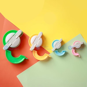 Fabricant de pompons, taille variable, 4 pcs 3,8 cm, 4,8 cm, 6,8 cm, 8,8 cm, métier à tisser, boule de laine pelucheuse, outil pour pompons de tisserand, fournitures créatives pour pompons