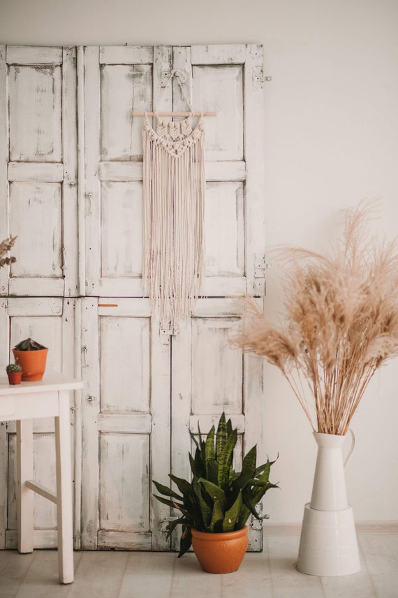 Macrame Wall Decoration Multiple Color Decor Hanging Minimalist Interior Gift Ideas
