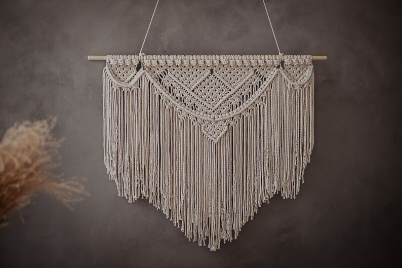 Large Macrame Wall Hanging Bedroom Decoration Wall Etsy