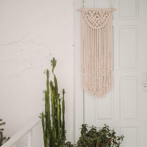 Macrame Wall Hanging Interior decor Modern Macrame Wall Art Tapestry Home Decor Bedroom Decoration image 3