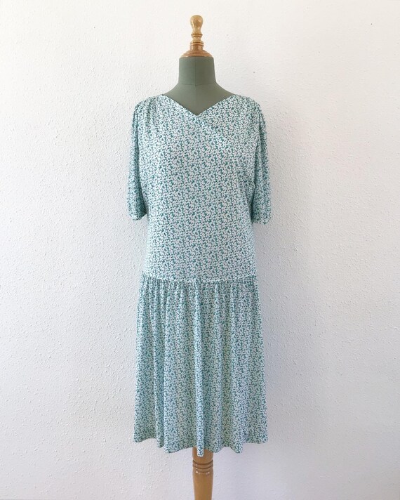 Vintage Givenchy floral midi dress, Givenchy dress