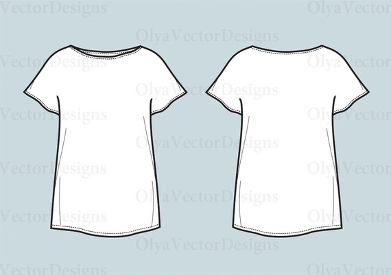 T shirt top vector fashion flat sketch, Adobe Illustrator design, technical outline, flat drawing,digital clip art(eps, ai, jpg, png file) T shirt top vector fashion flat sketch, Adobe Illustrator design, technical outline, flat drawing,digital clip art(eps, ai, jpg, png file)