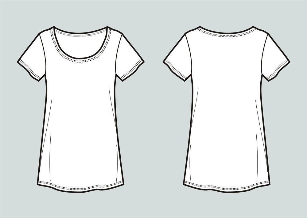 sketch print t shirt