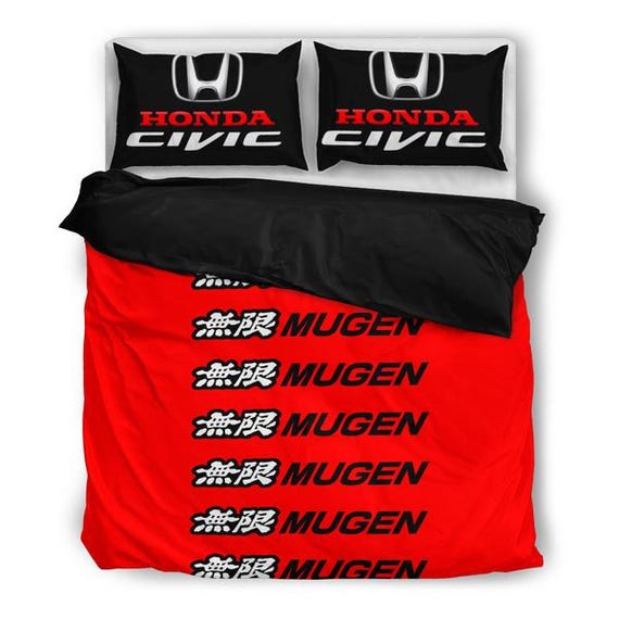 Honda Civic Mugen Bedding Set Etsy
