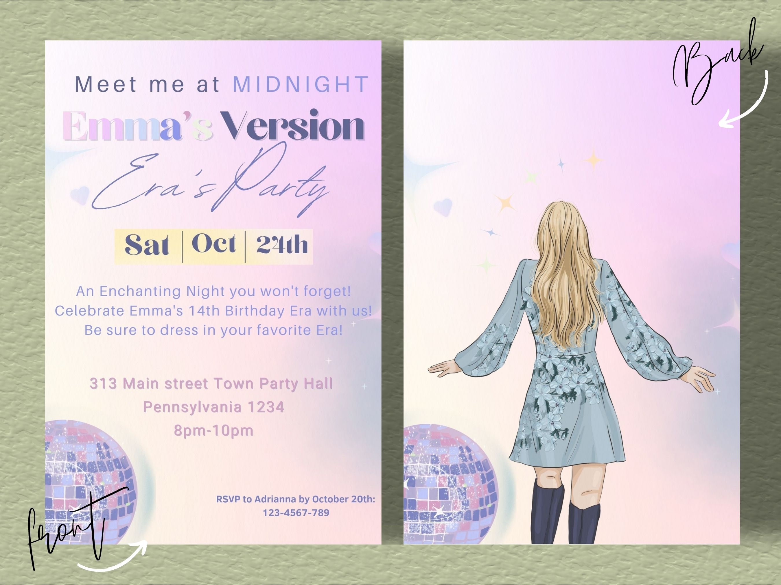 Taylor Swift Birthday Party Invitation Taylor Swift Eras Tour Taylor Taylor Swift Birthday Party Invitation Taylor Swift Eras Tour Taylor