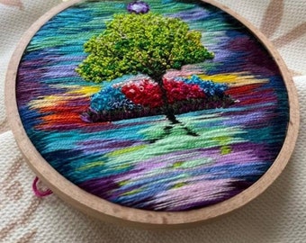 Embroidery tree