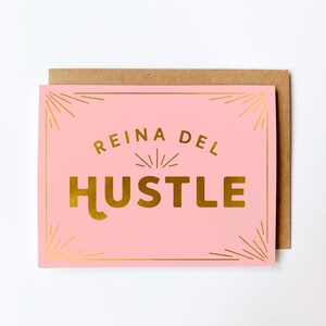 Reina Del Hustle Card