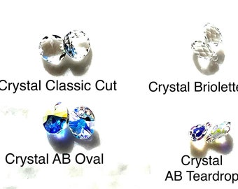 mm 16 #346  5004 Crystal AB 6 pieces Art