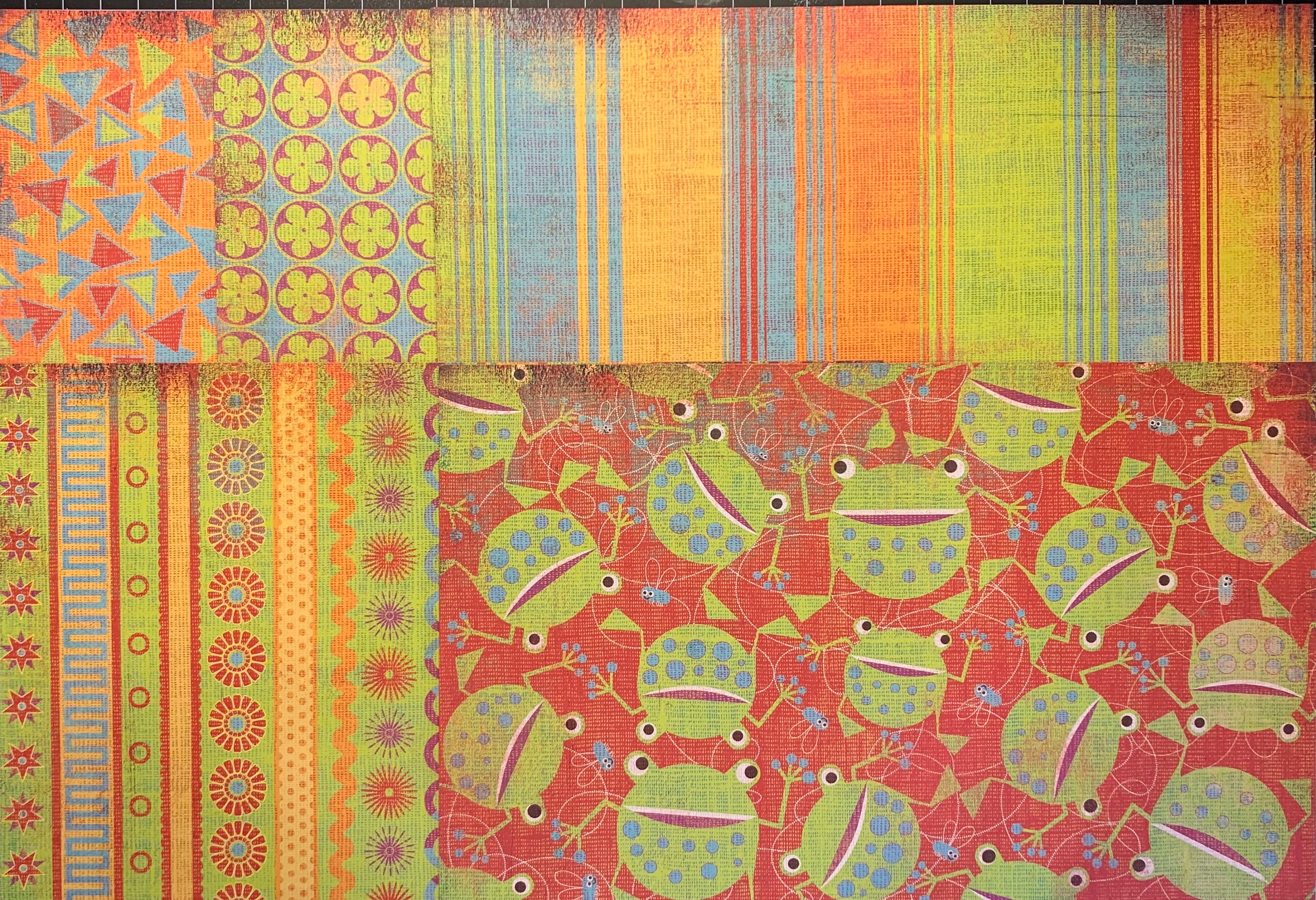 Basic Grey Color Me Silly Scrapbook paper kit Paper & Party Supplies ...