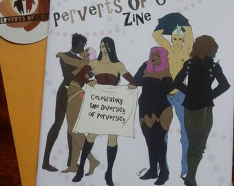 Perverts of Color Zine - Issue #2, April 2018, Glossy Print 5.5 x 8 in