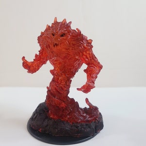 Fire Elemental Hand Painted Miniature