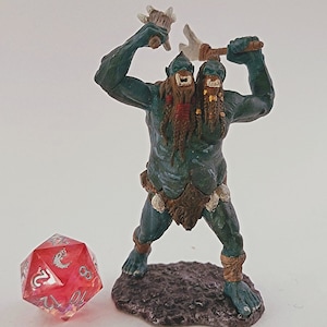 Hand Painted Ettin Miniature