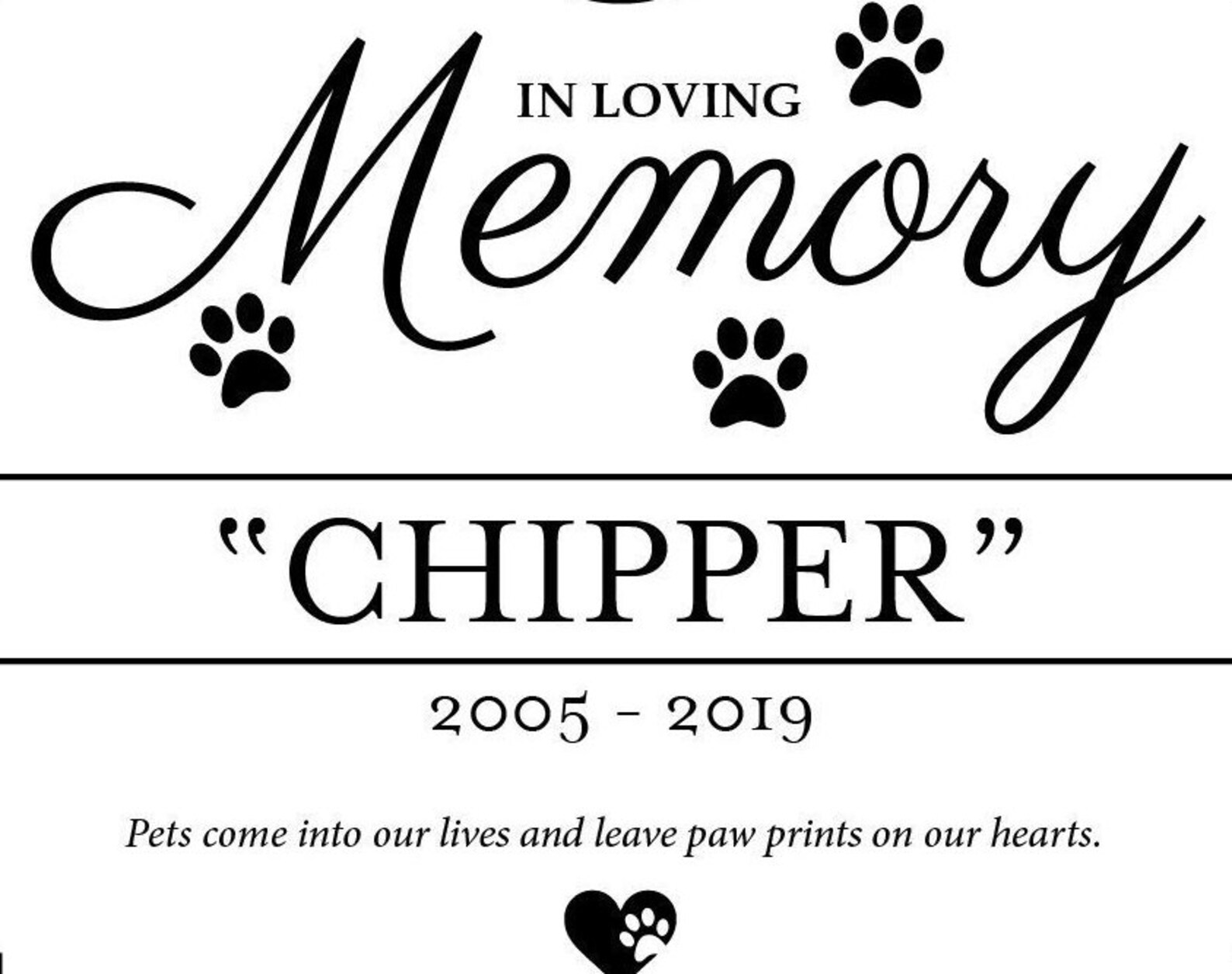 Loss of Pet Memory Box Sympathy Gift for Loss of Pet Etsy