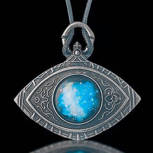 Bloodborne Necklace Cosmic Eye Watcher Badge. Bloodborne Etsy UK
