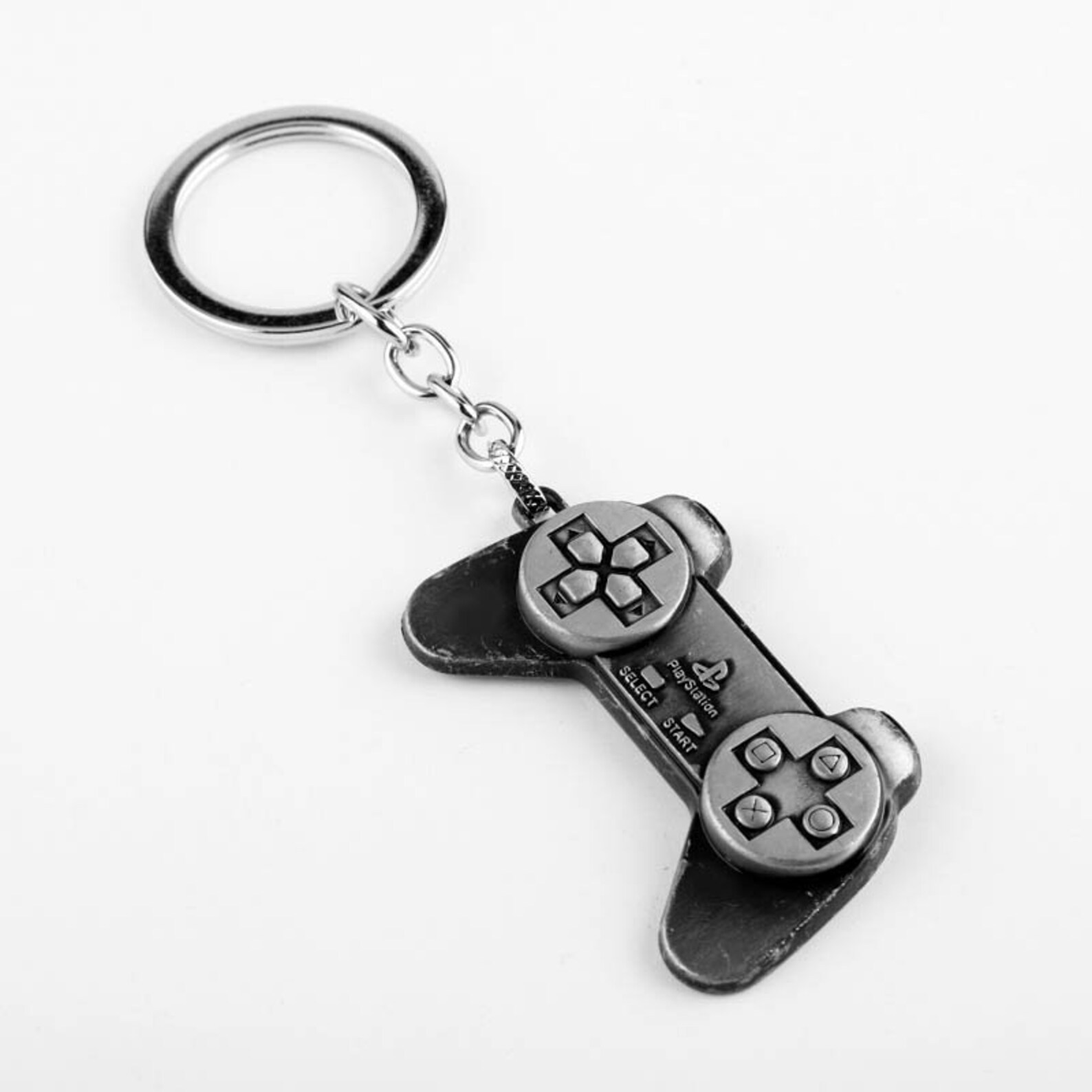 Classic Playstation Joystick Metal Keychain Amazing Gift for Etsy