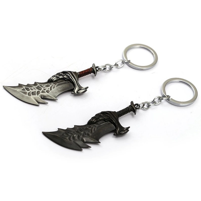Portachiavi God Of War Ragnarok - Ascia Leviatano, Regalo Per Uomini E Adolescenti