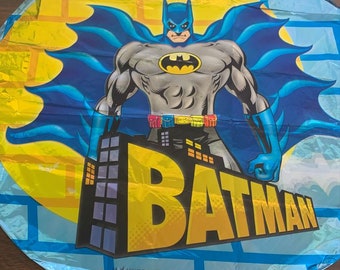 Balloon 18"  Batman Hero Mylar Birthday Party Decorations Gifts  ( Buy Another One, Add to Cart,  Save on Combine Shipping )