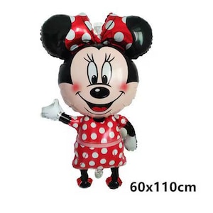 Balloon 43" Super Size Minnie Mouse - Mylar Foil Balloon for Birthday Party Decorations & Gifts bild 2