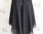 Shawl Knit shawl brown hand knit shawl lace shawl Knitting Shawl Hand Knitting gift presents Accessory womens shawl shawls and scarves