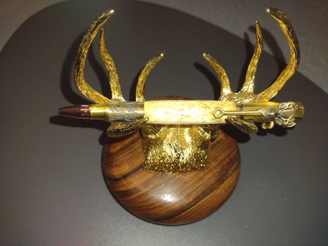 Deer Rack Pen Stand Due To Circumstances Beyond Our Control the Pewter deer-rack-pen-stand-due-to-circumstances-beyond-our-control-the-pewter