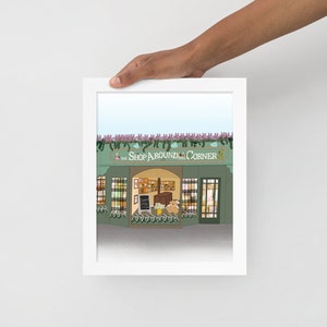 DIGITAL Shop Around the Corner Springtime Artwork