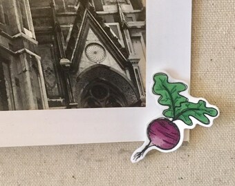 Pin - "Radish" - Original Sketch