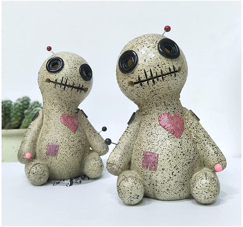 2 Packs Douvei Voodoo Doll Cone Incense Burner, Novelty Unique Incense Burner for Home Decoration（Left Side / Right Side）2021 New Fashion 