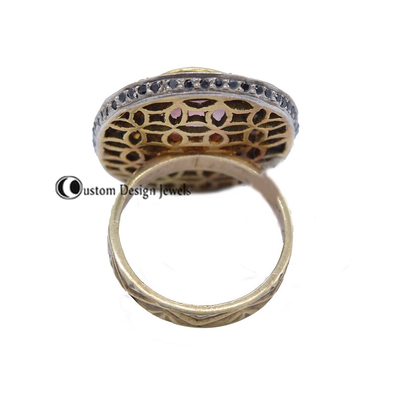 Oval Ring Baho Ring Sapphire Ring Sapphire Gemstone Ring Gemstone Ring Bridal Ring-Eternity Pink Sapphire Ring 925 silver ring