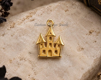 14K gouden vishanger, handgemaakte vishanger, oceaansieraden, sierlijke vishanger, dierenvishanger, designer vishanger, vishanger