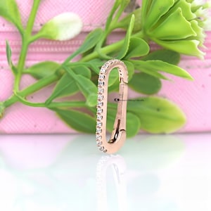 Diamond Enhancer 925 Silver Charm Holder, Multi Charm Holder, Enhancer Link Lock, Diamond Push Lock, Diamond Charm Holder, Enhancer Pendant