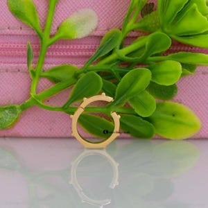 925 Silver Round Ball Enhancer, Solid Gold Enhancer Charm Lock, Yellow Gold Plated Enhancer, Gold Plated  Charm Holder, Round Charm Holder