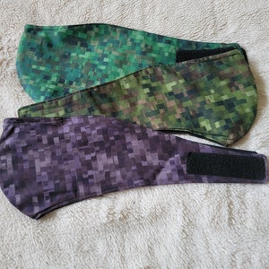 Protective Face mask with &quot;Velcro®brand&quot; touch fastener - Handmade with wire, Perfect for hearing aids